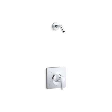 KOHLER K-TLS28128-4 Venza Rite-Temp shower trim kit, without showerhead